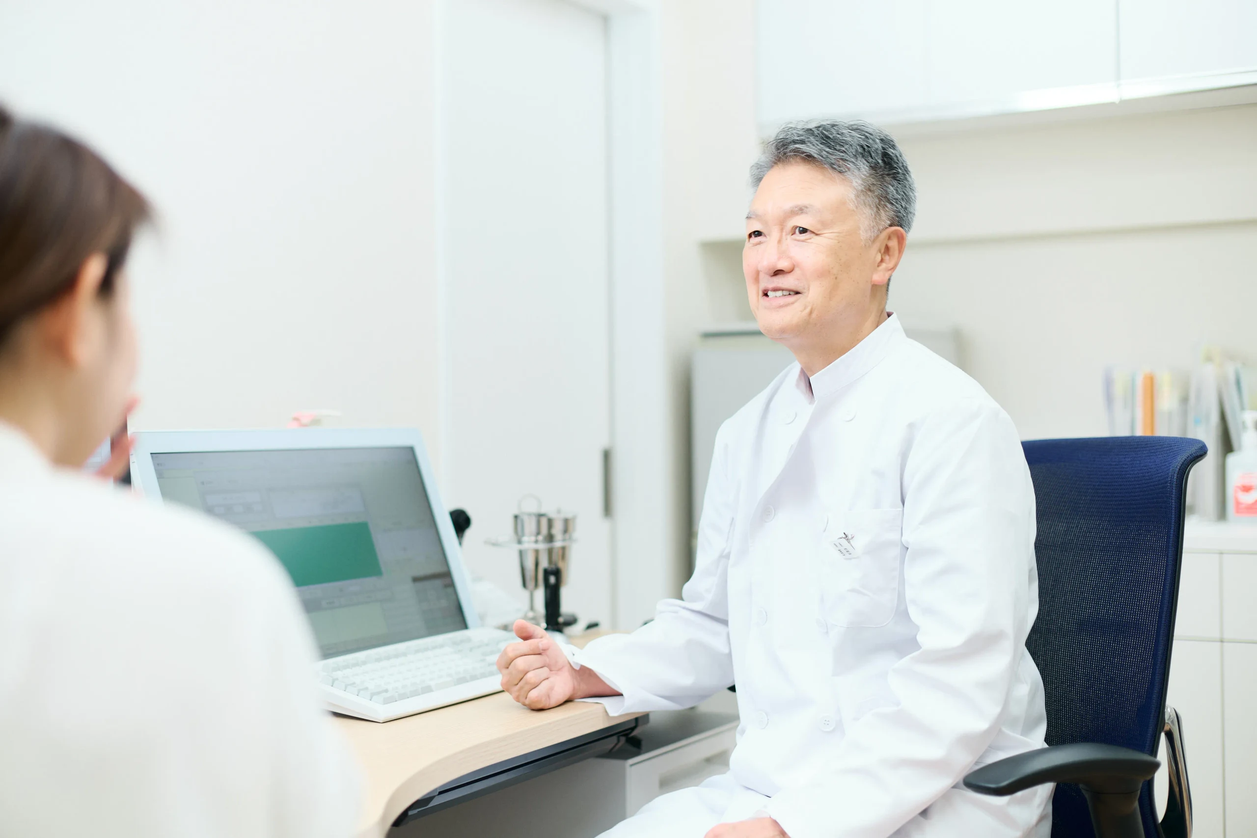 院長による診察の様子